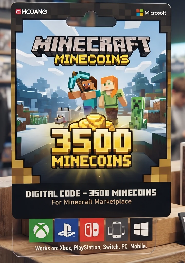 Minecraft Minecoins 3500